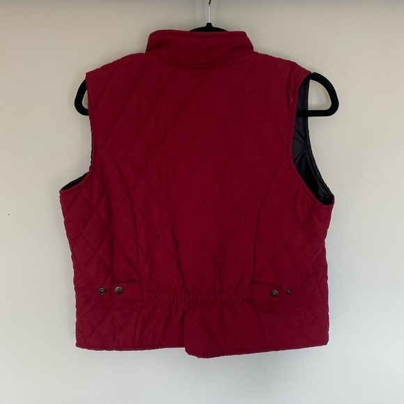 Outback Trading Company Red Quilted Vest - Picture 2 of 11